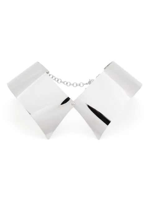Isabel Sanchis metal collar necklace 