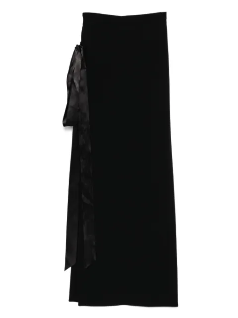 Isabel Sanchis strapless flared skirt 