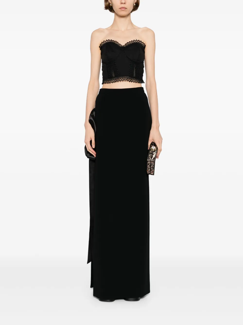 Isabel Sanchis strapless flared skirt | High-Waisted Skirts | Image 2