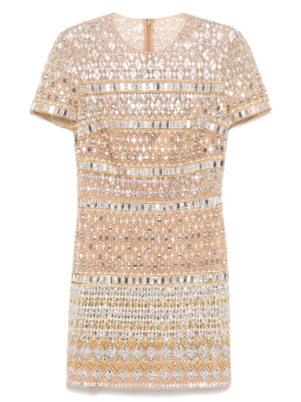 elie saab bead embroidered long dress KissProm