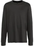 James Perse heavy luxe long-sleeved T-shirt - Green