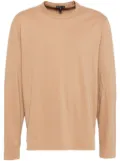 James Perse heavy luxe long-sleeved T-shirt - Brown