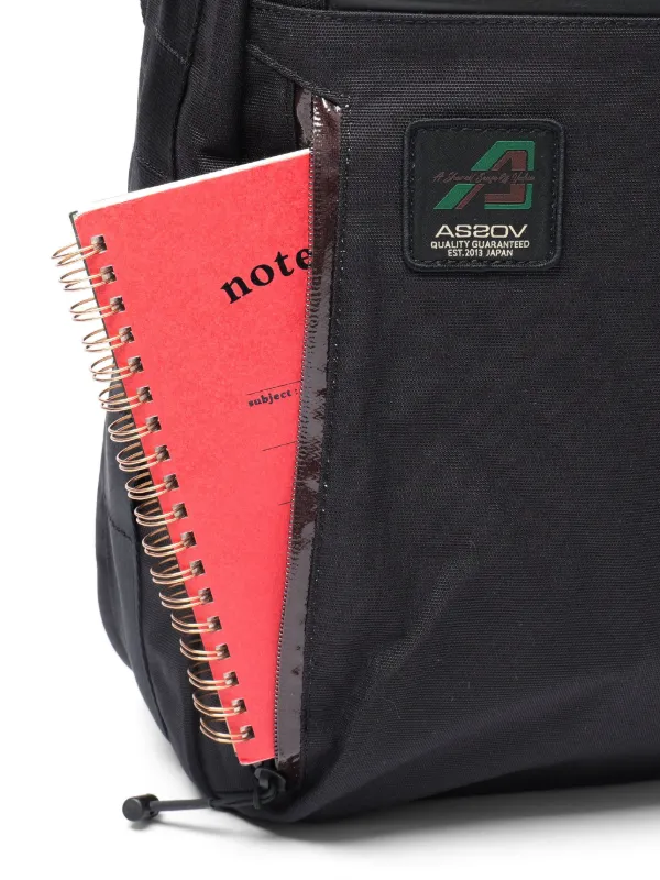 As2ov Small Cordura Standard Series Tote Bag | Black | FARFETCH JO