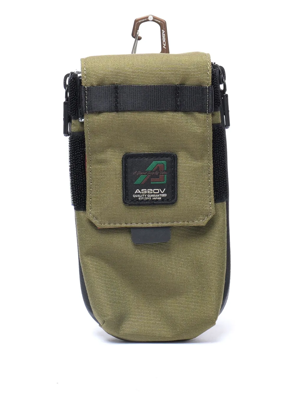 As2ov Cordura Standard Series phone case | Green | Image 1