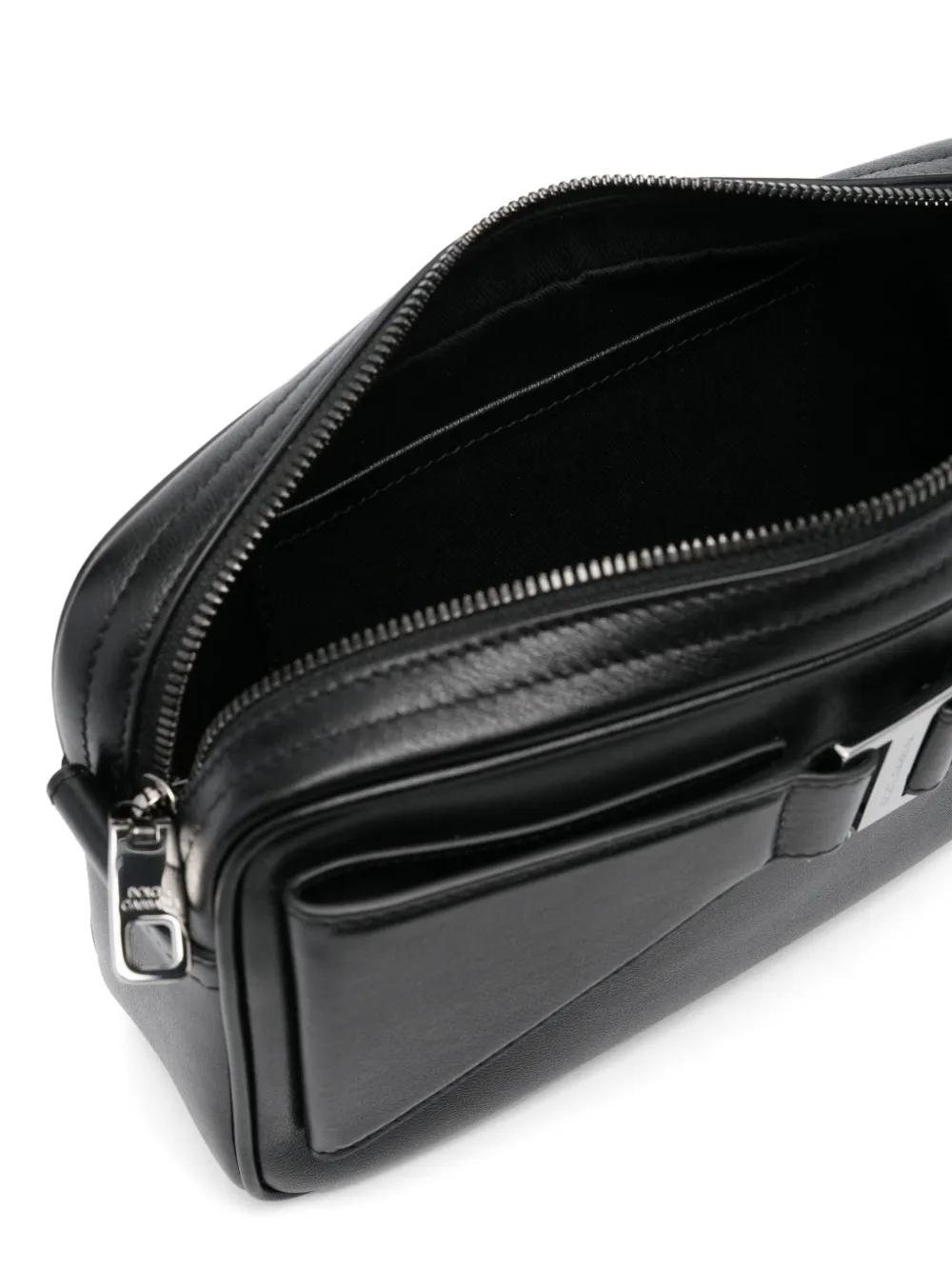 Dolce & Gabbana Leren messengertas Zwart