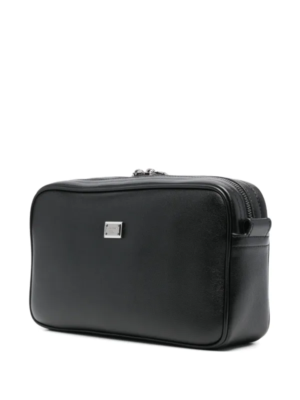 Dolce & Gabbana レザー メッセンジャーバッグ | ブラック | FARFETCH JP