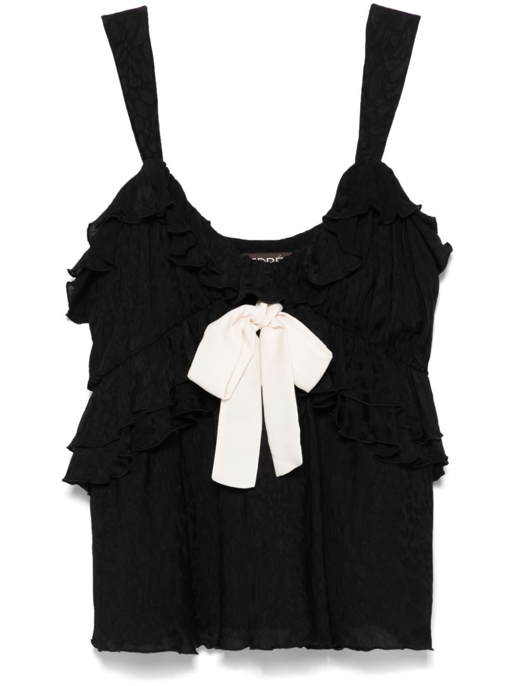 SIEDRES Manolia top - Black