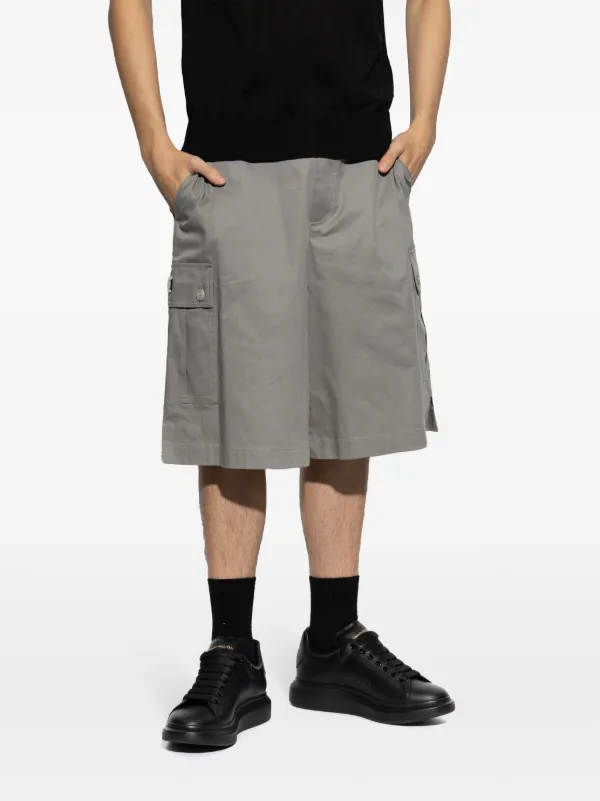DOLCE＆GABBANA Cargo shorts Dolce & Gabbana Cotton Cargo Shorts | Grey | FARFETCH ZA