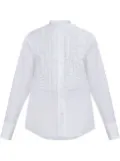 Jil Sander ruffled shirt - White