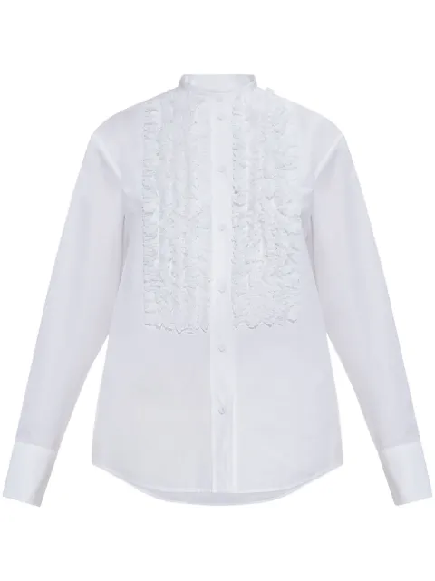 Jil Sander ruffled shirt
