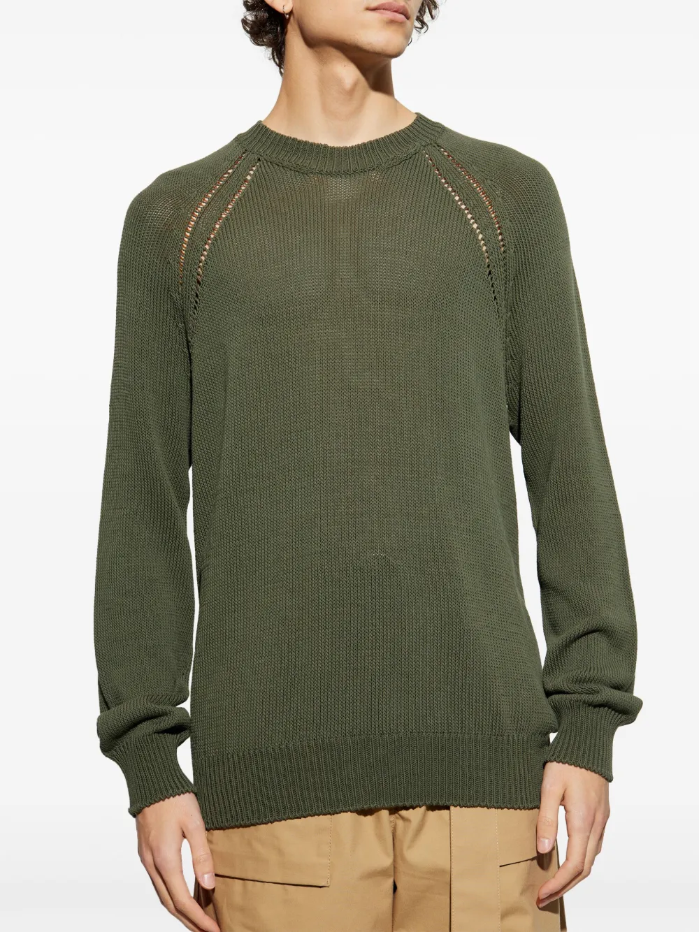 Jil Sander Fijngebreide trui Groen