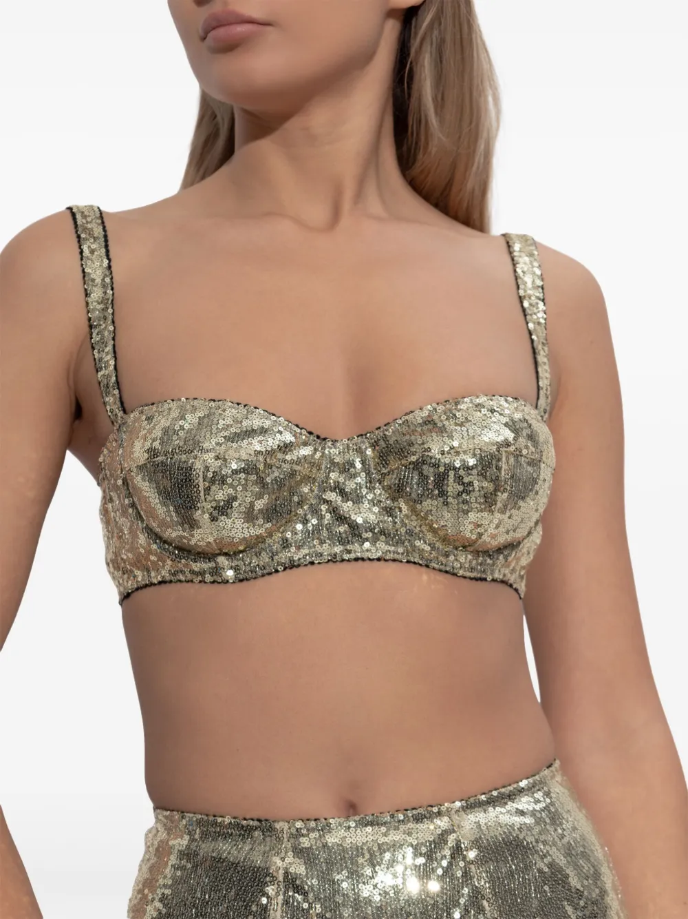 Dolce & Gabbana Bh met pailletten Goud