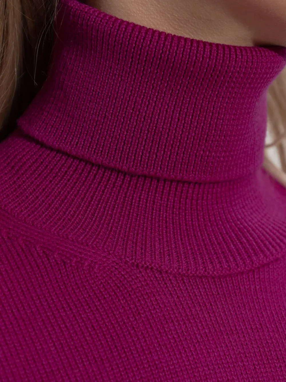 Dolce & Gabbana Roll-neck Wool Jumper In Pink