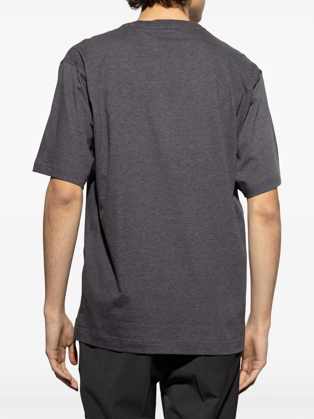 Dolce & Gabbana T-shirt met logoprint Grijs