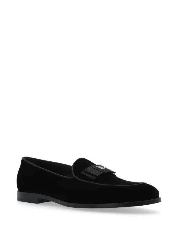 【関税込み】dolce & gabbana LOGO LOAFERS Dolce & Gabbana Logo Sole Loafers | Red | FARFETCH