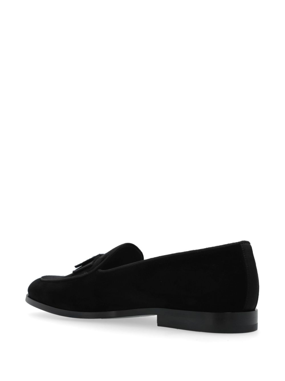 Dolce & Gabbana Loafers met logoplakkaat Zwart