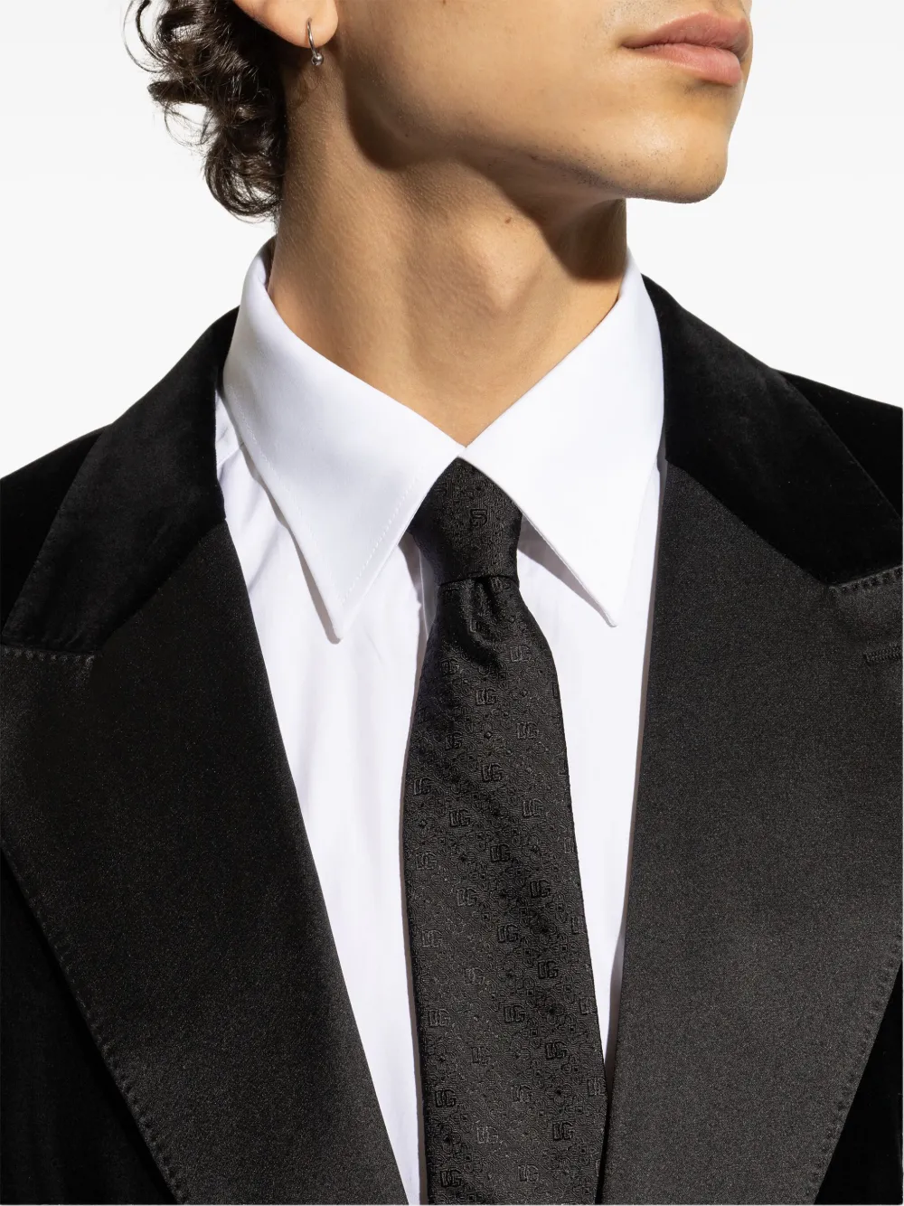 Dolce & Gabbana Zijden stropdas Zwart