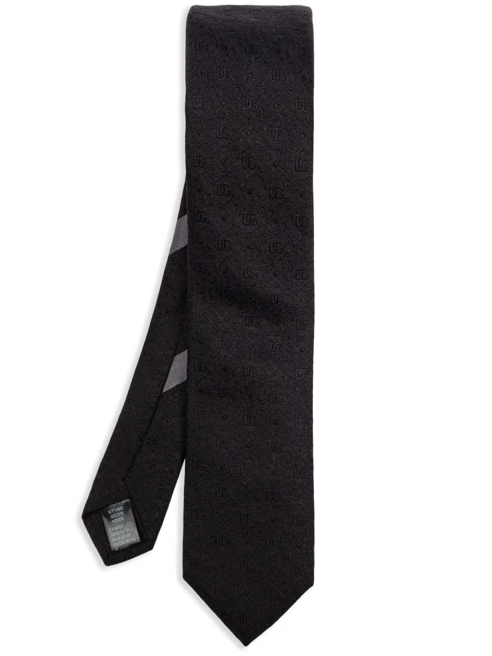 Dolce & Gabbana cravate en soie | noir | Image 1