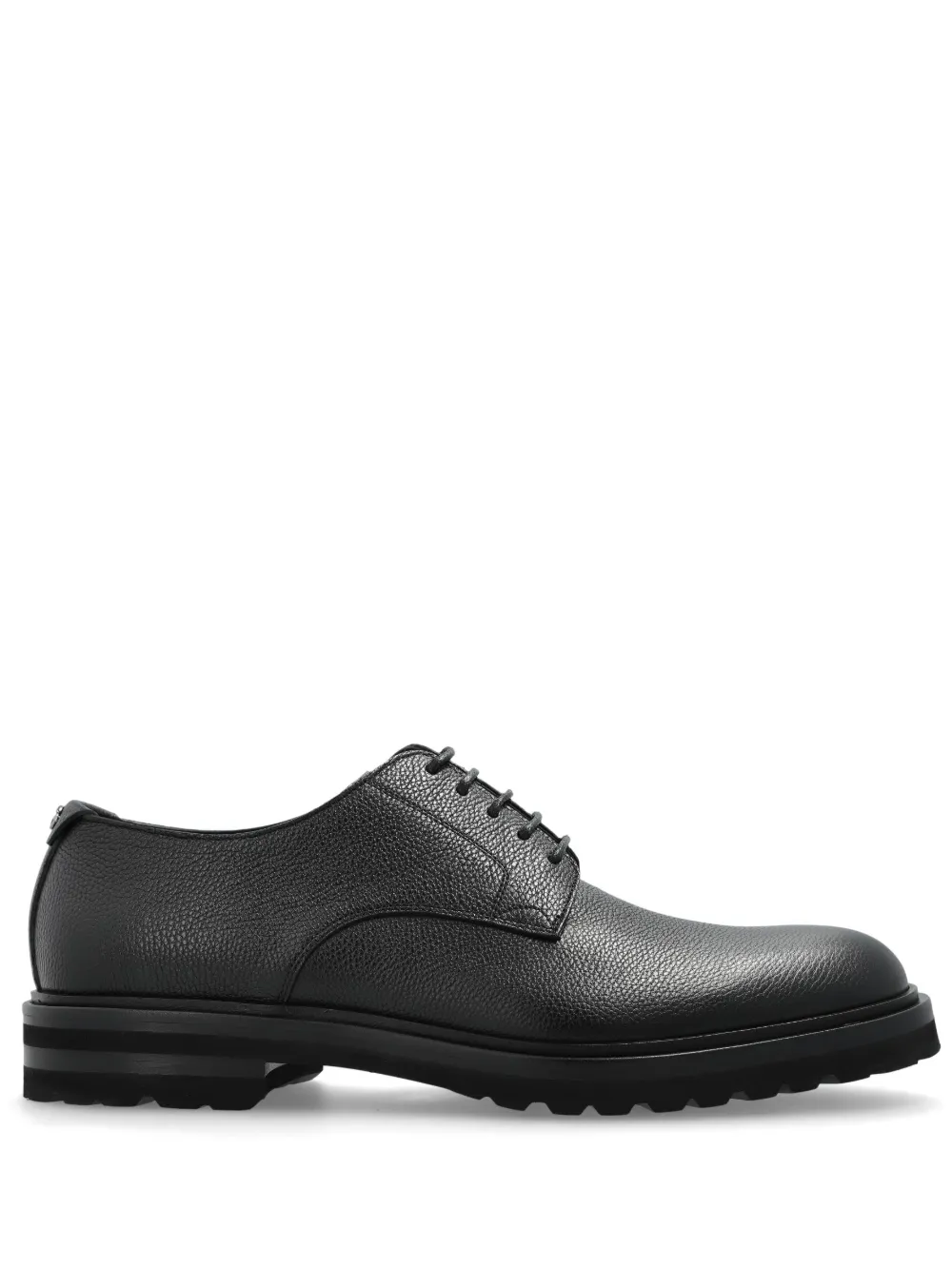 Dolce & Gabbana grained derby shoes Black
