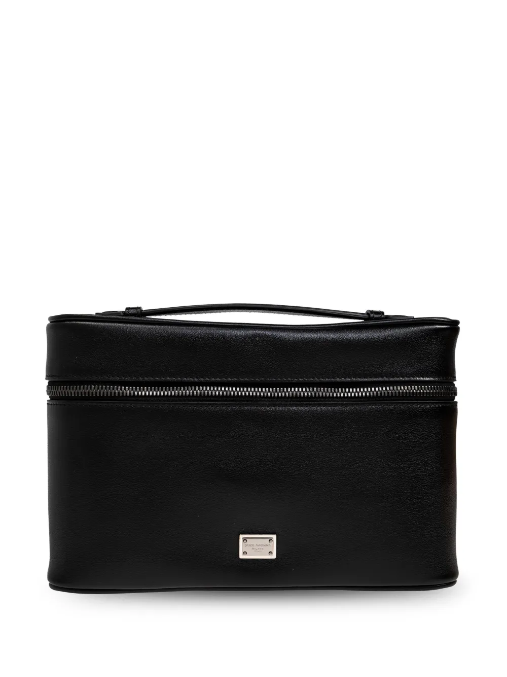 Dolce & Gabbana ロゴ トラベルポーチ - ブラック Dolce & Gabbana ロゴ トラベルポーチ - ブラック