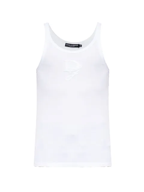 Dolce & Gabbana logo-embroidered vest