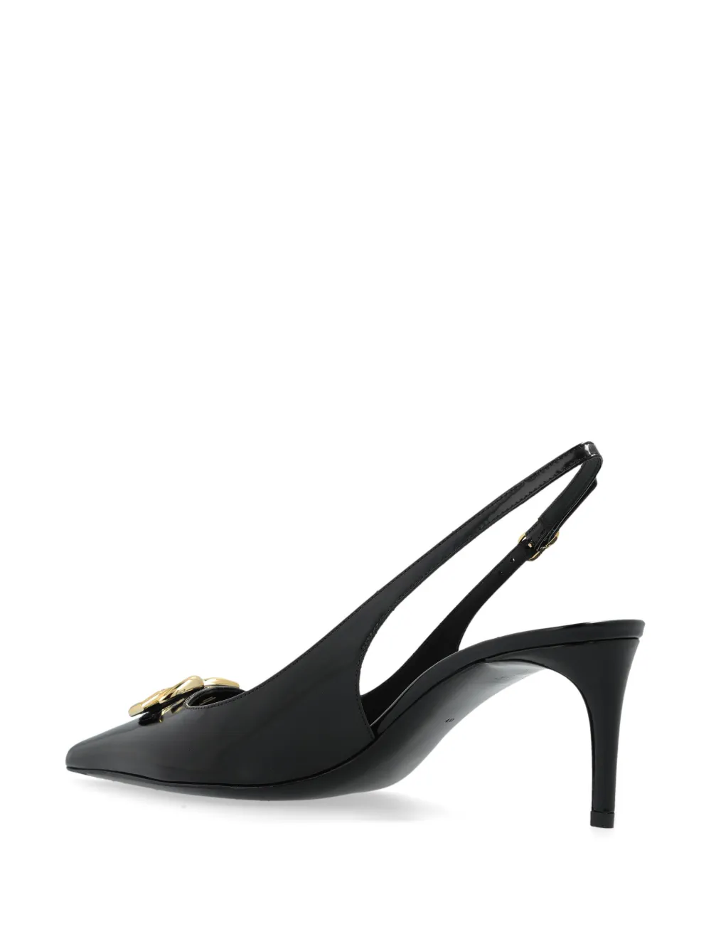 Dolce & Gabbana 60mm DG-logo slingback pumps Black