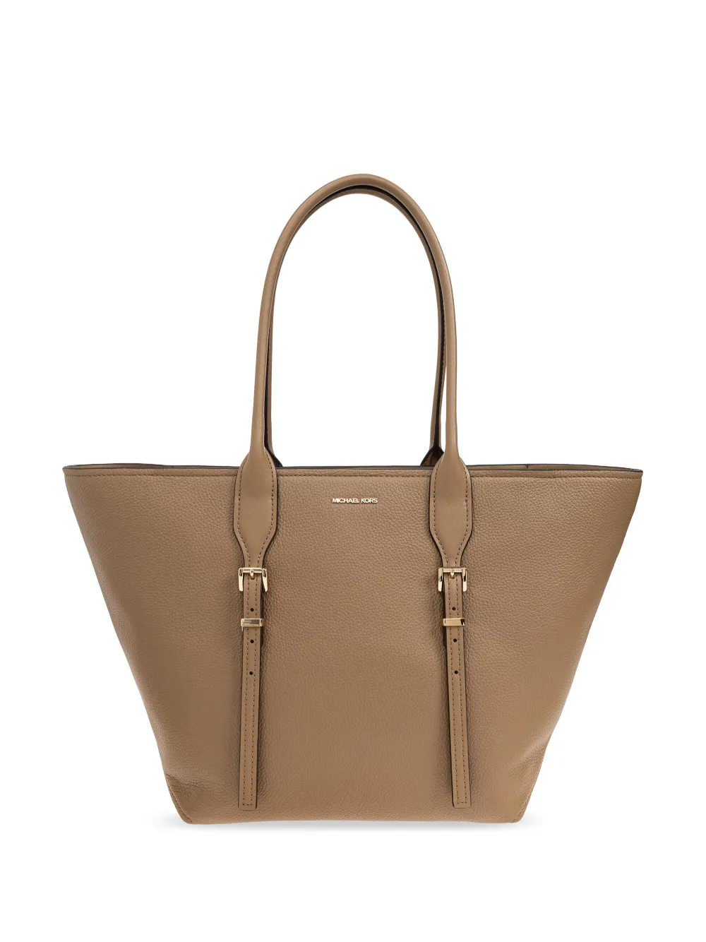 Michael Michael Kors Woman Shoulder Bag Tan Size - Cow Leather In Brown