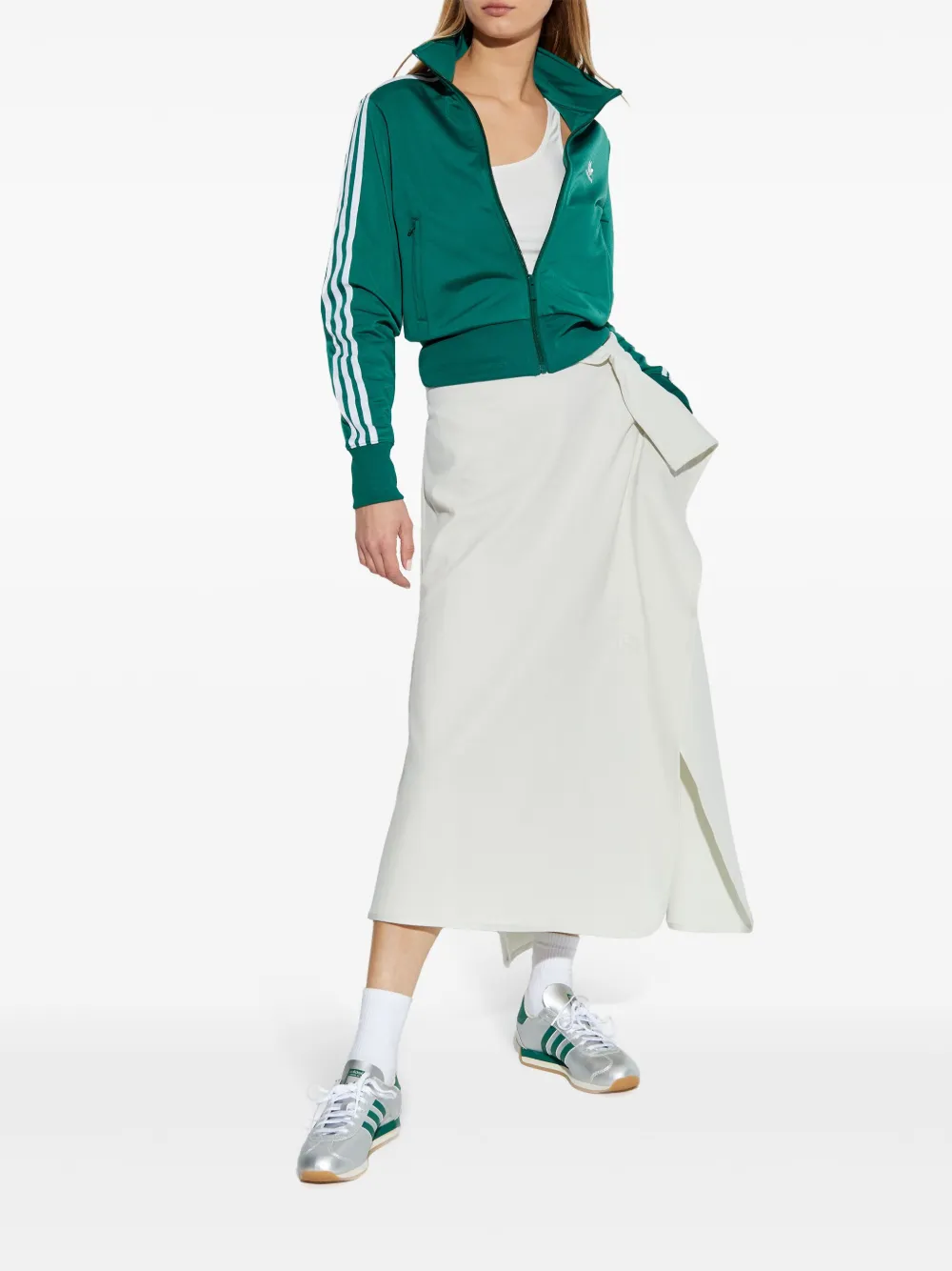 adidas Sweater met logo Groen