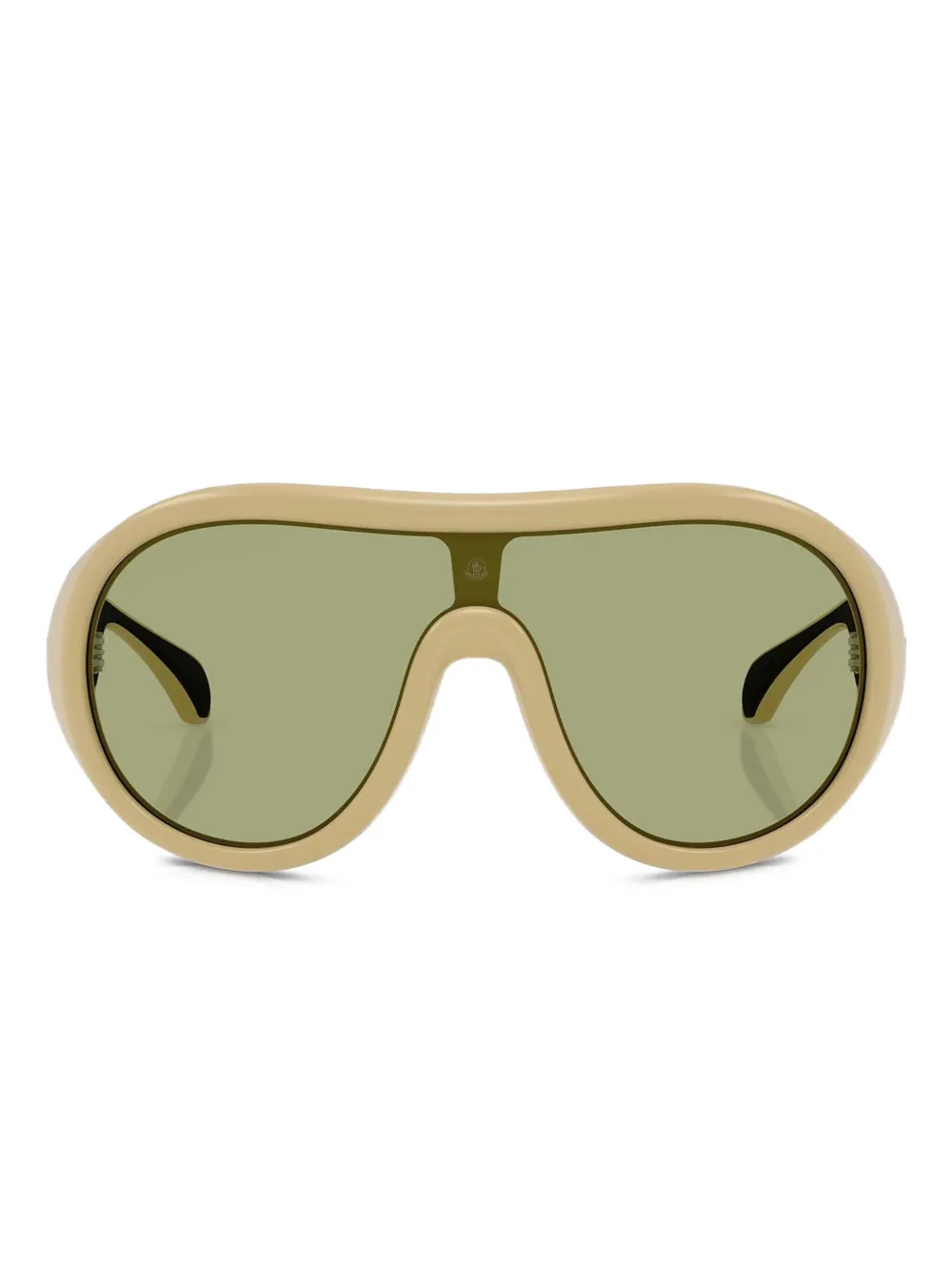 Moncler Eyewear Cloche curved-frame sunglasses | Brown | Image 1