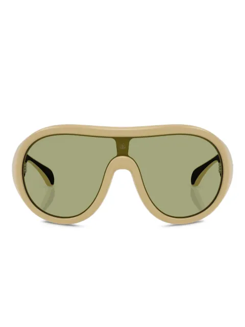 Moncler Eyewear Cloche curved-frame sunglasses
