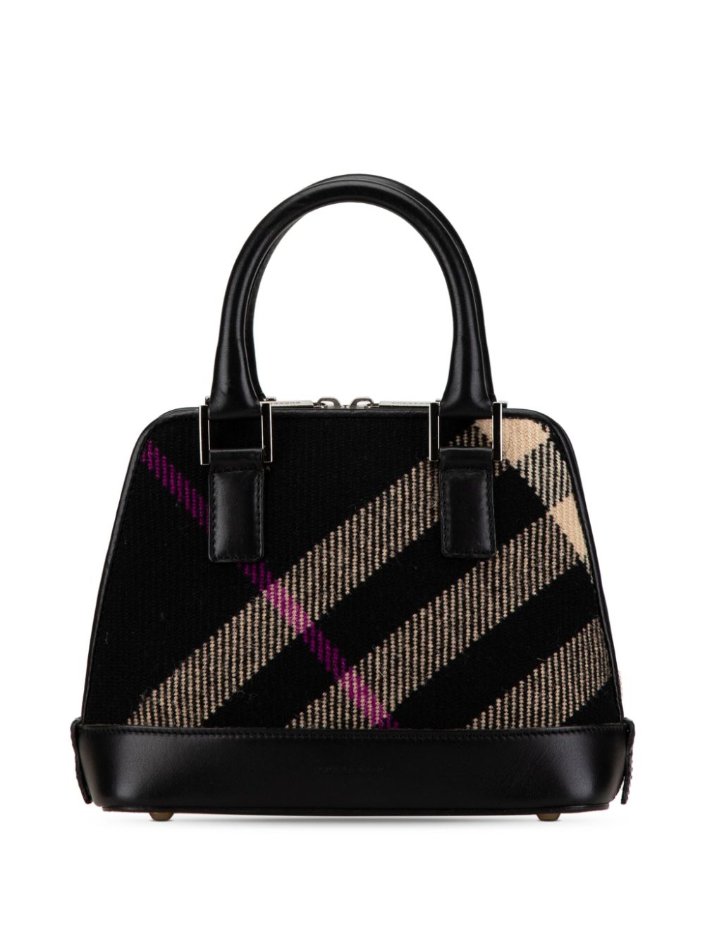 2010 Wool Supernova Check handbag