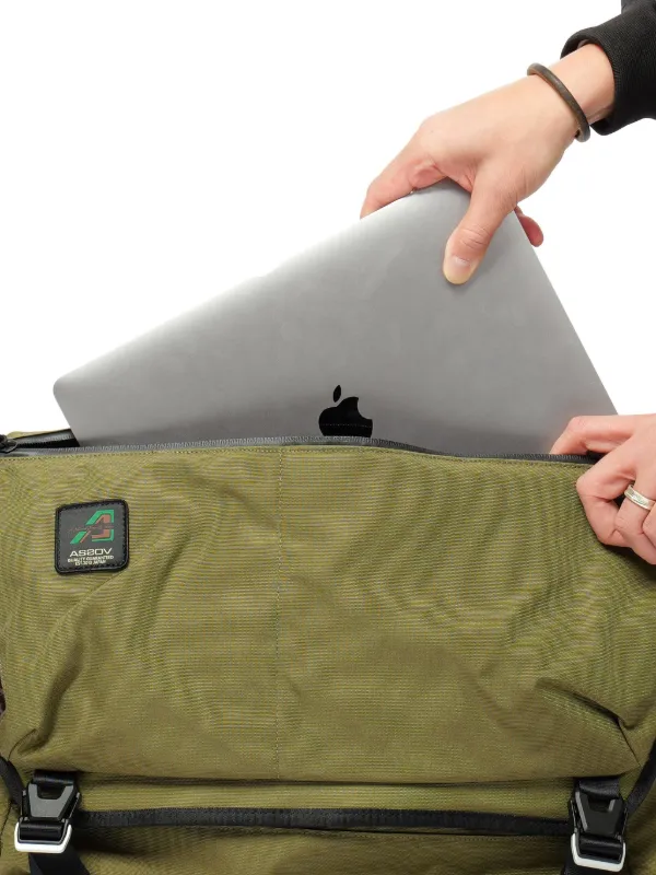 As2ov Cordura Standard Series Messenger Bag | Green | FARFETCH