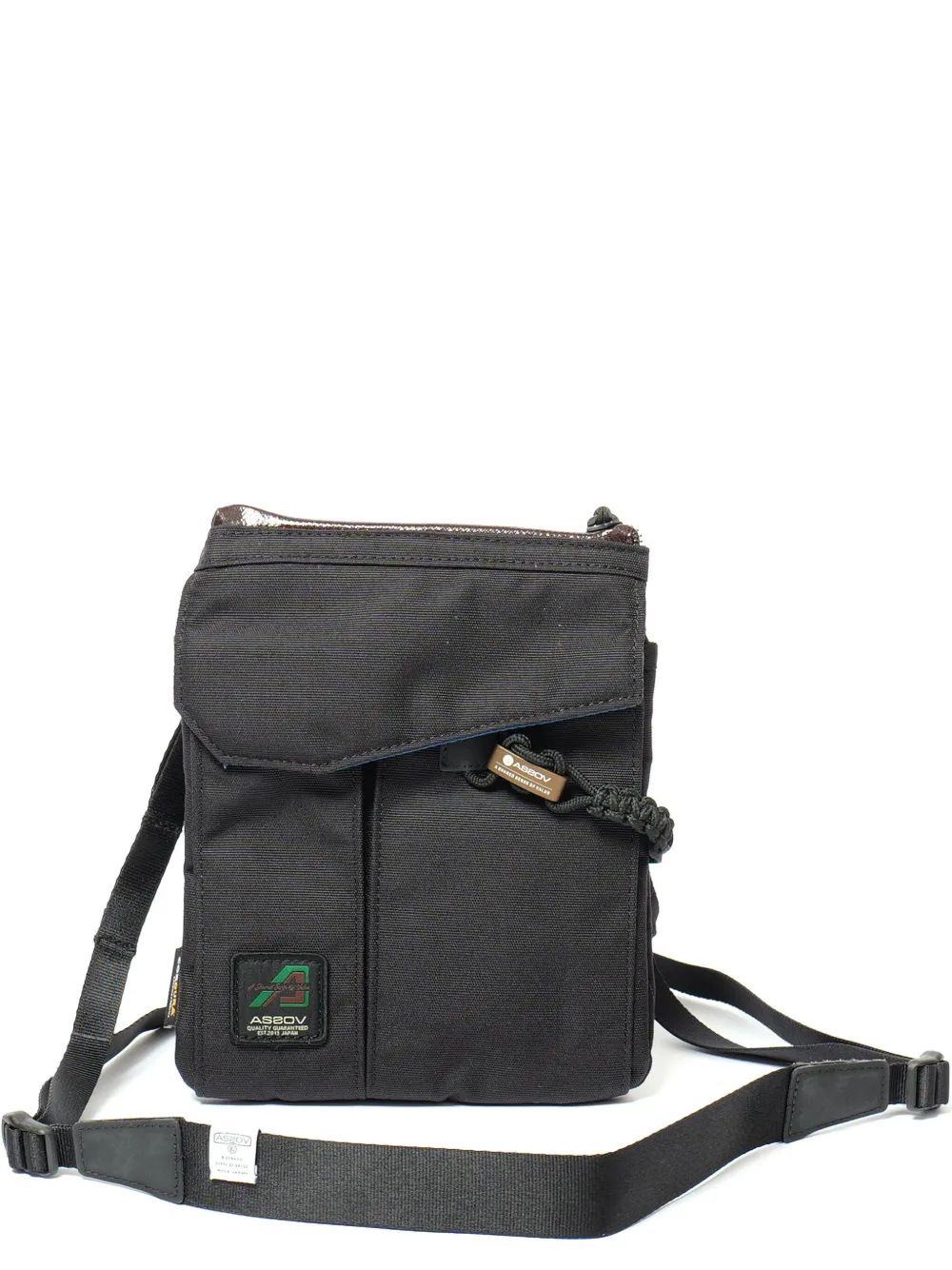 As2ov Cordura waterproof shoulder bag | Black | Image 1