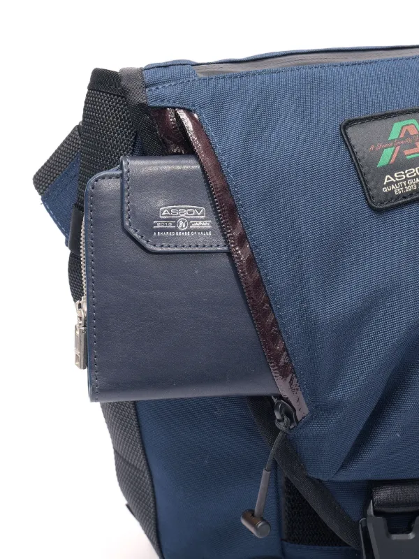 As2ov Cordura Standard Series Messenger Bag | Blue | FARFETCH CH