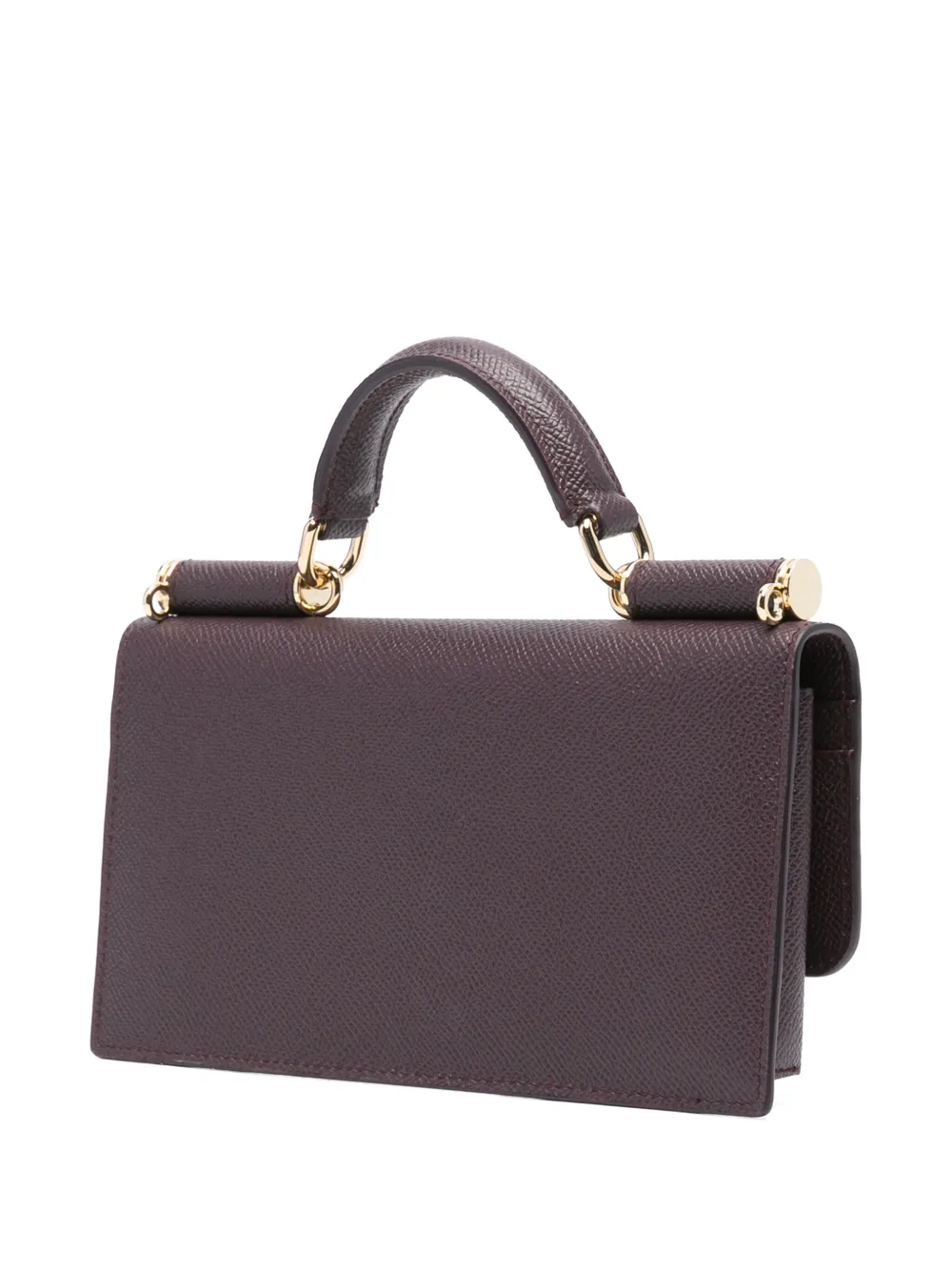 Dolce & Gabbana Mini-tas met leguaan-effect Paars