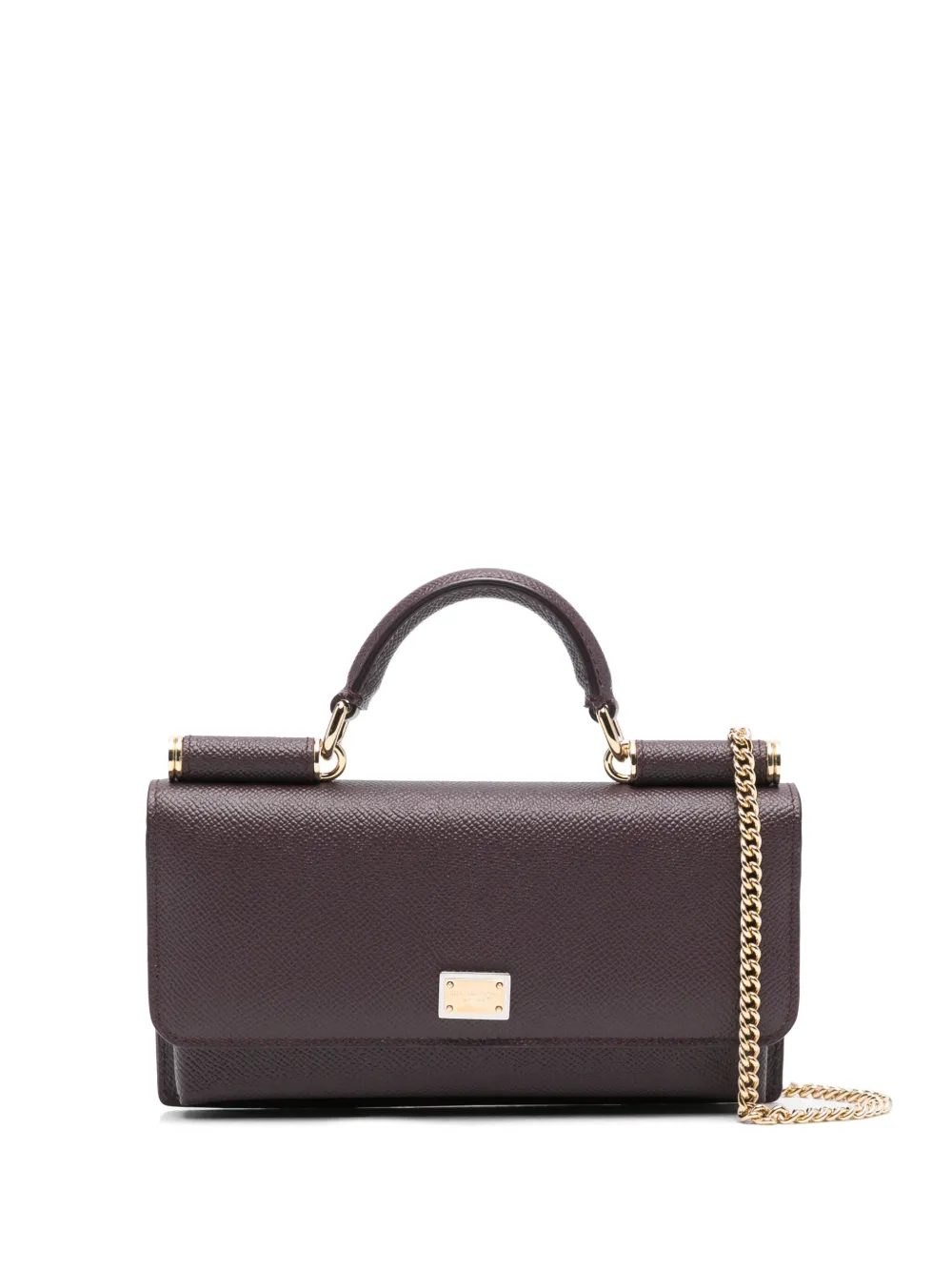Dolce & Gabbana iguana-effect mini bag | Purple | Image 1