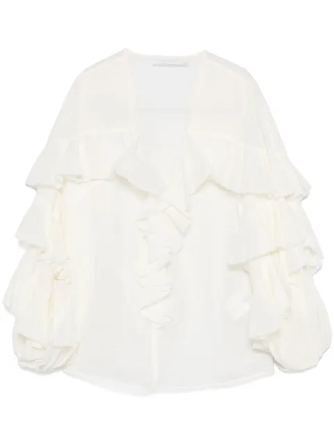ZIMMERMANN ruffled blouse