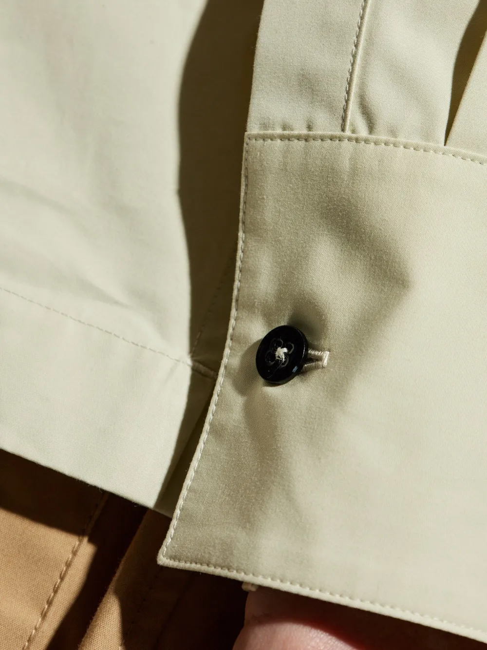Jil Sander Katoenen overhemd Groen