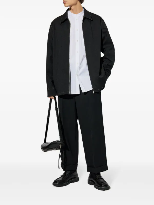 Jil Sander フラップポケット シャツ | ホワイト | FARFETCH JP
