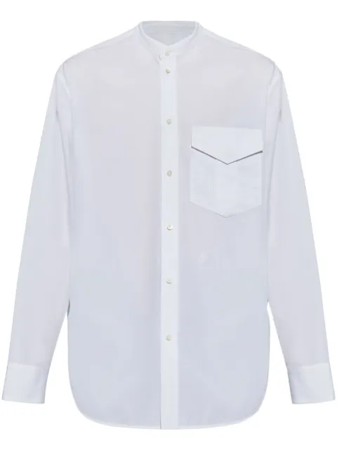 Jil Sander camisa con bolsillos y solapa