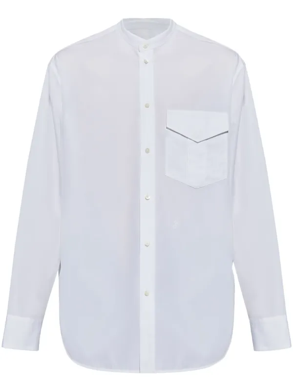 Jil Sander フラップポケット シャツ | ホワイト | FARFETCH JP
