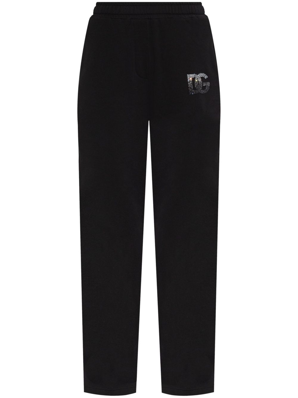 Dolce & Gabbana logo-embellished track pants - Black