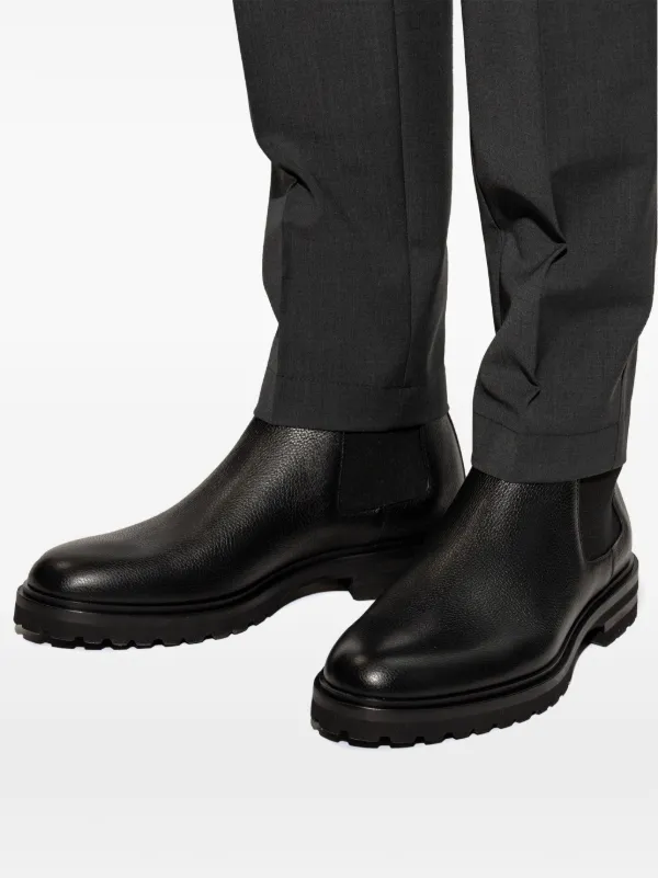 Dolce & Gabbana レザー ブーツ | ブラック | FARFETCH JP