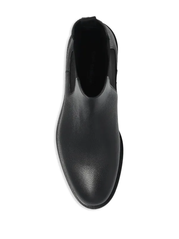 Dolce & Gabbana レザー ブーツ | ブラック | FARFETCH JP