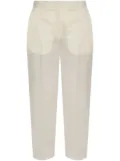 Jil Sander wool tailored trousers - Neutrals