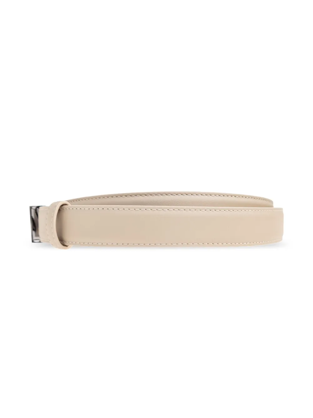 Dolce & Gabbana Riem met gegraveerd logo Beige
