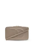Dolce & Gabbana logo-embossed shoulder bag - Grey