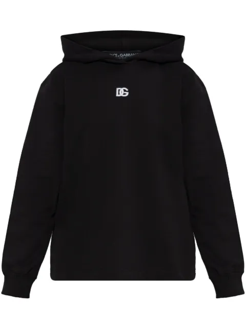 Dolce & Gabbana logo-embroidered hoodie