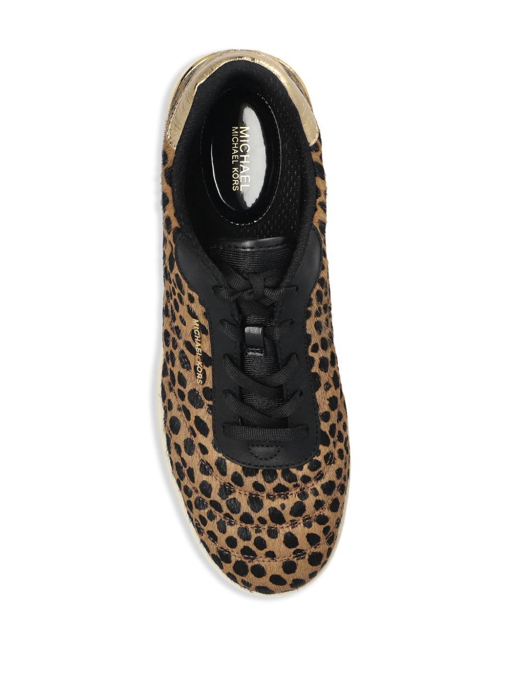 Michael Kors leopard-print sneakers Brown