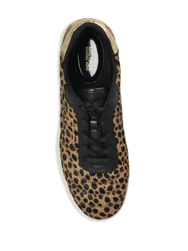 Michael kors cheetah print sneakers sales